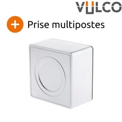 Boîte de dérivation en saillie Silver - Vulco -^Zenitech Hot