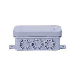 Boîte de dérivation extérieure avec 10 passe-câbles et système de verrouillage 43 x 80 x 40 mm^Diall New