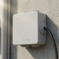 Boîte de dérivation extérieure avec 7 passe-câbles et système de verrouillage 80 x 80 x 40 mm^Diall Discount