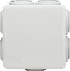 Boîte de dérivation IP55 60x60x40mm - Blanc -^Zenitech Best