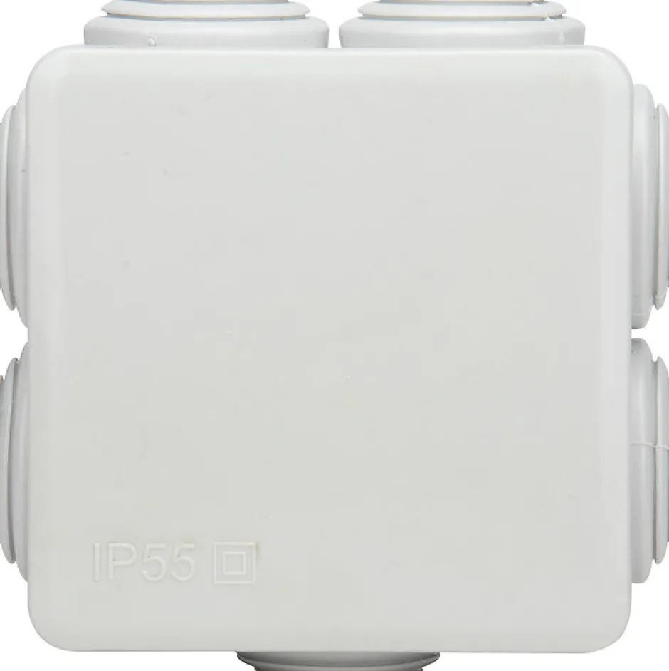 Boîte de dérivation IP55 60x60x40mm - Blanc -^Zenitech Best