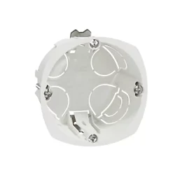 Boîte d'encastrement 1 poste diamètre 67 mm profondeur 40 mm Multifix , 10 pièces^Schneider Electric Discount