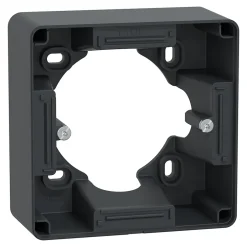 Boîte d'encastrement diamètre 36 mm Ovalis anthracite^Schneider Electric Hot