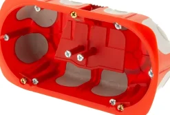 Boîte d'encastrement No Airbox Multiplat 2 postes - P 40 mm-Protec Discount