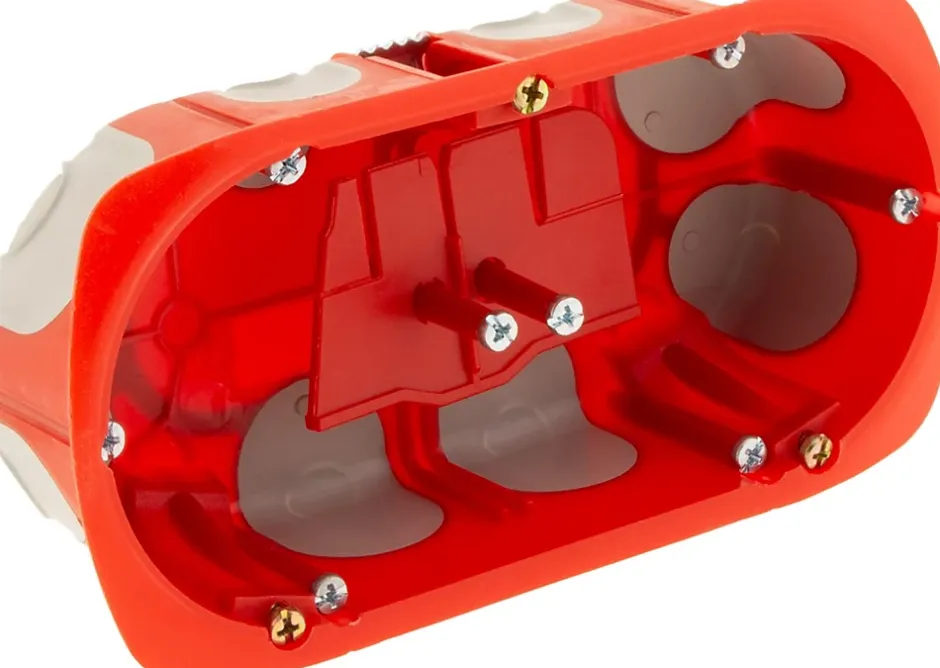 Boîte d'encastrement No Airbox Multiplat 2 postes - P 40 mm-Protec Discount