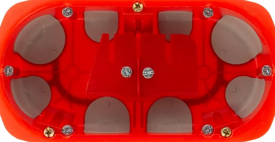 Boîte d'encastrement No Airbox Multiplat 2 postes - P 40 mm-Protec Discount