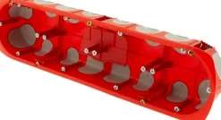 Boîte d'encastrement No Airbox Multiplat 4 postes - P40 mm^Protec Online