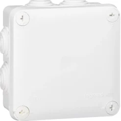 Boîte dérivation carrée blanche - Plexo -^Legrand Discount