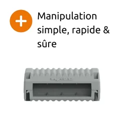 Boîte Gelbox T2 série 221/2273 4mm²-Wago Hot