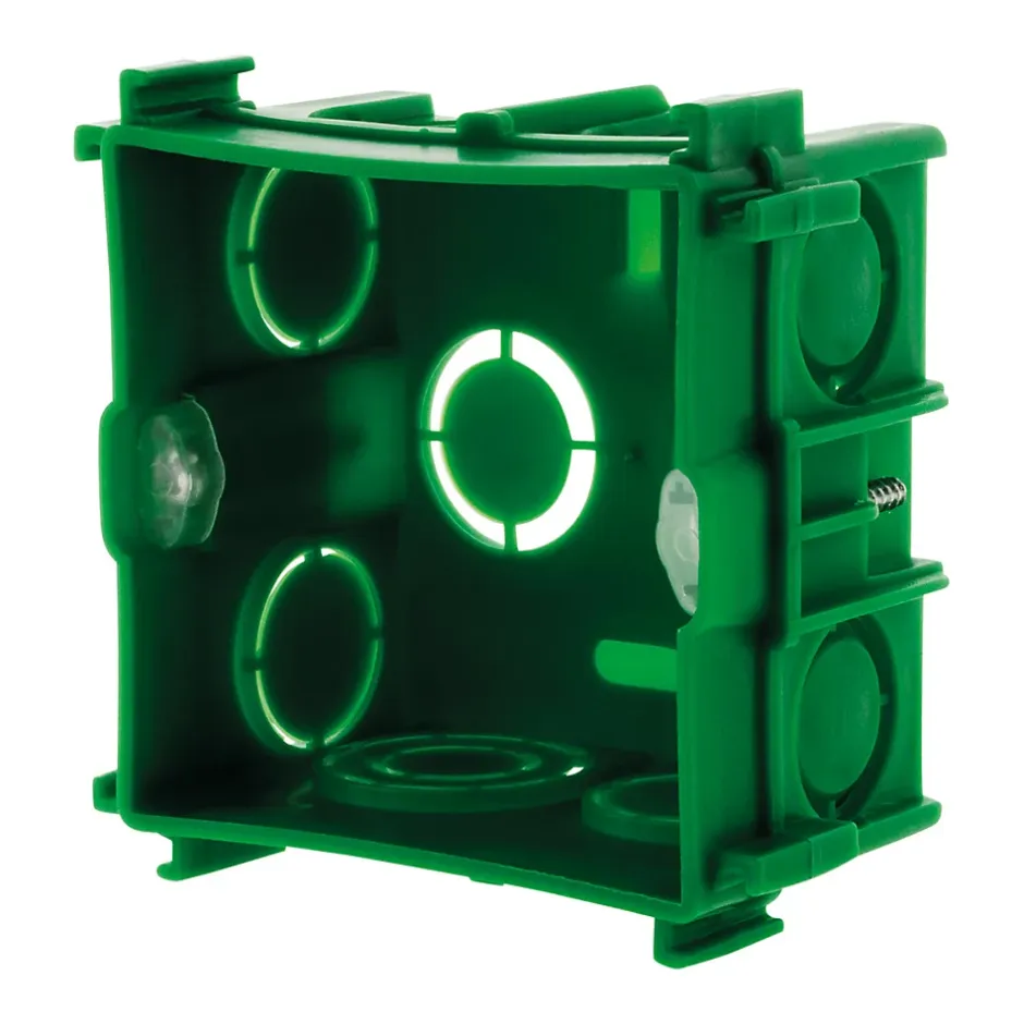 Boîte maçonnerie 75x75mm + vis --Zenitech New