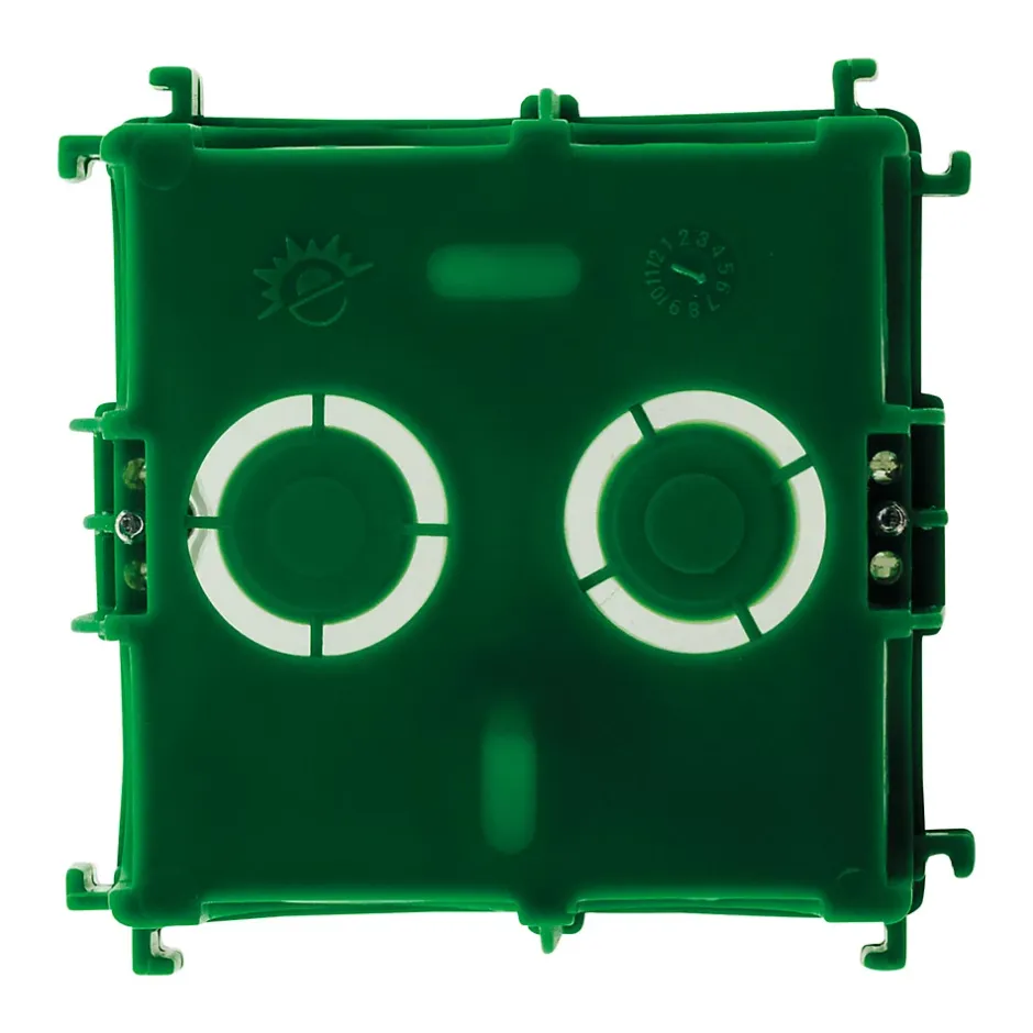 Boîte maçonnerie 75x75mm + vis --Zenitech New