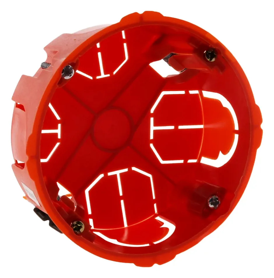 Boîte placo diamètre 85x40mm + vis --Zenitech Outlet