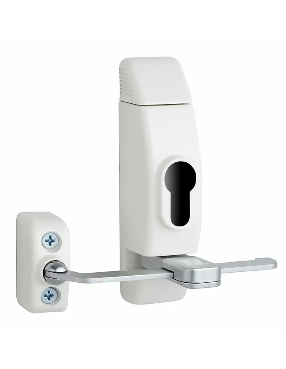 Boîtier entrebâilleur de fenêtre, sans cylindre, blanc --Thirard Hot