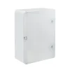 Boîtier hermétique ABS avec plaque de montage galvanisée et système de verrouillage sécurisé - H 50 x L 35 P 19 cm^Atole