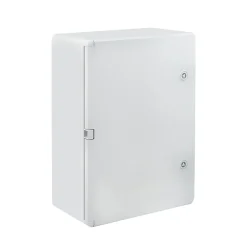 Boîtier hermétique ABS avec plaque de montage galvanisée et système de verrouillage sécurisé - H 50 x L 35 P 19 cm^Atole