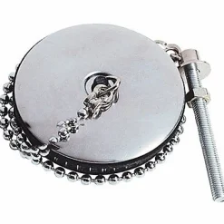 Bouchon de vidage Ø57 mm + chaînette 300 mm^Wirquin Online