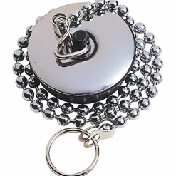 Bouchon de vidage Ø52mm + chaînette 300mm"^Wirquin Hot