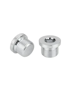 Bouchon Hexagonal creux à collerette Clé de 12 HC12 Inox A2 M26X20 Pas de 150 - 1 pièce^Vis Express Sale