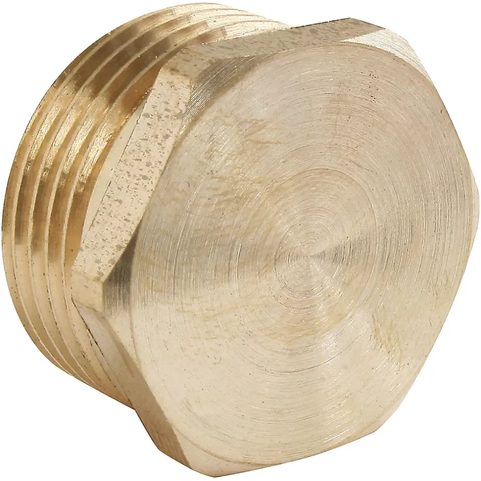 Bouchon laiton Mâle 8/13 (1/4"), lot de 2^Somatherm for you Outlet