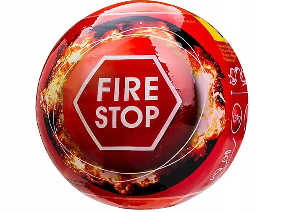Boule extincteur anti incendie 0,5 kg-Importdistrib Outlet