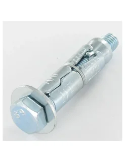 Boulon à Expansion 16X70 M10X60 zingué cr3 96 hbs sans rouille rouge - 50 pièces-Vis Express Clearance