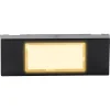Bouton de sonnette filaire lumineux noir horizontal^Blyss Sale