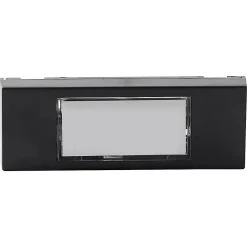 Bouton de sonnette filaire lumineux noir horizontal^Blyss Sale