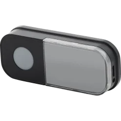 Bouton de sonnette sans fil Liam noir-Blyss Outlet