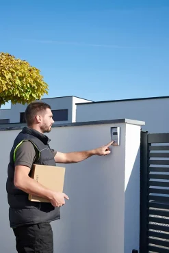 Bouton pour l'extérieur filaire Jelbi alu-Blyss Hot