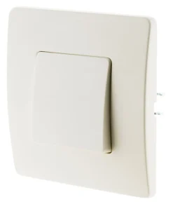 Bouton poussoir bornes auto - blanc - Venus -^Zenitech Online