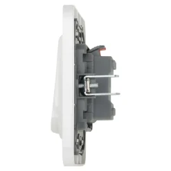 Bouton poussoir Kennet blanc complet-Jacobsen Hot