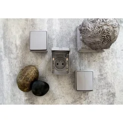 Bouton poussoir étanche IP55 - Orok --Zenitech