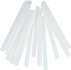 Bâtons de colle PVC & câbles 12 mm. Parfait pour les travaux de fixation et de réparation. Paquet de 14 bâtons longs.^Rapid