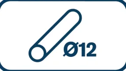 Bâtons de colle pour céramiques 12 mm, 14 pièces-Rapid Online