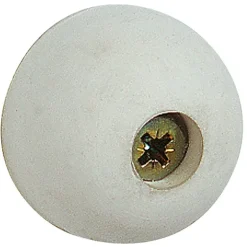 Butée ø30 x Hauteur 17 mm caoutchouc blanc^Diall