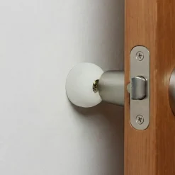 Butée ø30 x Hauteur 17 mm caoutchouc blanc^Diall