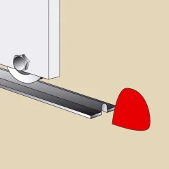 Butée de fin de course pour portail Afbat noir L.140 x l.70 H.92mm^Afbat - Tb Industrie Sas Sale