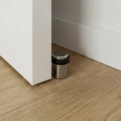 Butée de porte en acier inoxydable Ø.300 x H.300 mm-Vynex Discount