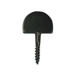 Butée de volets à vis acier noir^Afbat New