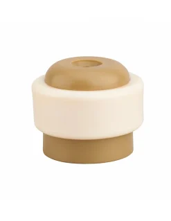 Butoir à visser, fixation au sol, plastique, diamètre 35x30mm -^Thirard Online