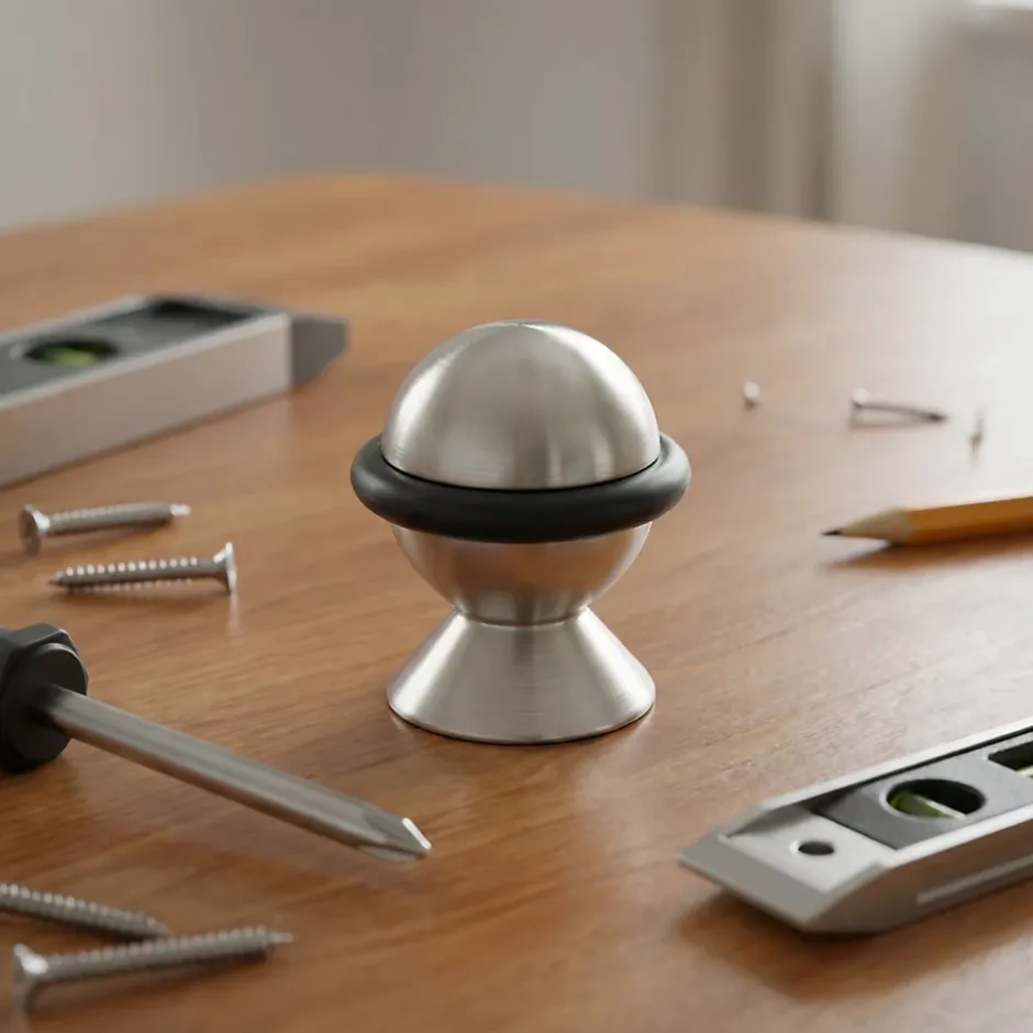 Butoir de porte Sphère Inox Ø2,3 cm-Diall New