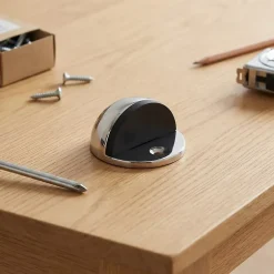 Butoir demi-lune Inox ø44 mm Acier inoxydable-Diall Clearance