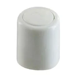 Butoir protection mural plastique ø30 x H.33mm Blanc-Vynex Sale