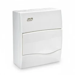 Bv8po - Tableau De Distribution électrique Résntiel - 8 Modules - 228x191x99mm - Avec Rail Din^Ide Hot