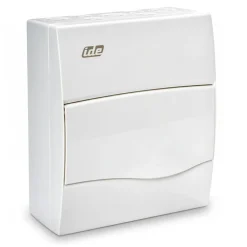 Bv8po - Tableau De Distribution électrique Résntiel - 8 Modules - 228x191x99mm - Avec Rail Din^Ide Hot