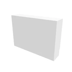 Cache nourrice plomberie en acier Blanc - Largeur fixe - Taille 2 : 450 x 650 x 150 mm-Atole Hot