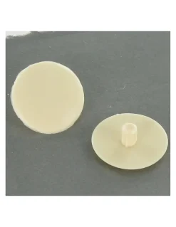 Cache tête Plastique Diamètre de tête: 15 DT 3 Longueur 4.5 RAL1015 ivoire clair - 100 pièces^Vis Express Online