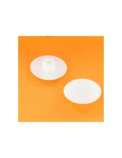 Cache tête Vis CHC FHC Clé de 4 HC4 4.2X10 Nylon RAL9016 blanc signalisation - 100 pièces-Vis Express Sale