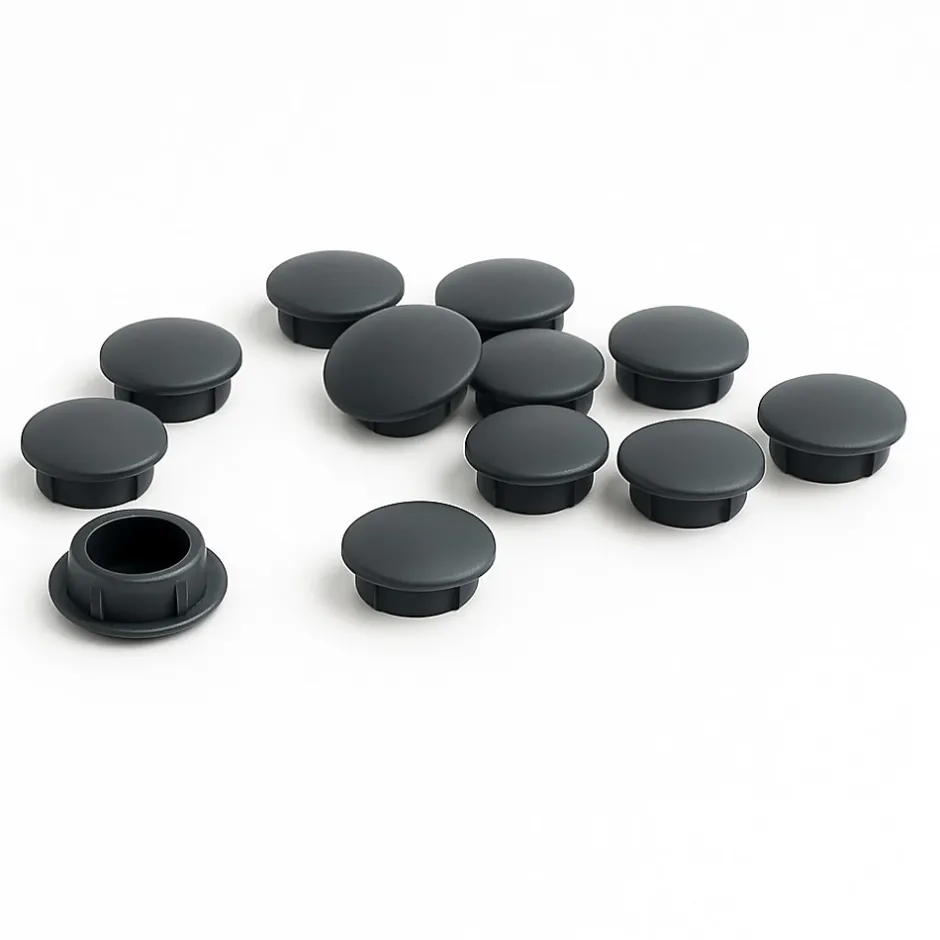 Cache vis gris anthracite diamètre 6mm - Lot de 10-Avosdim Sale