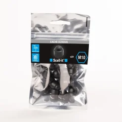 Cache-écrou Scell It noir ø10 mm, 20 pièces-Scell-It Sale